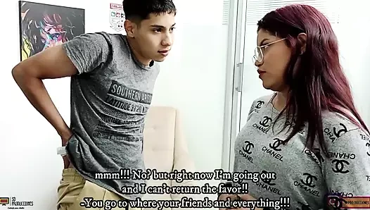 Ailesi evde yokken erkek arkadaşım beni iyi sikiyor - İspanyolca porno