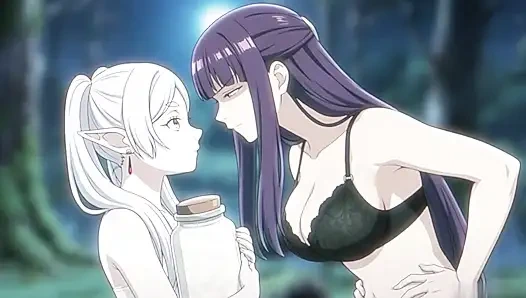 Döl avcıları: frieren x fern pt.2 (hentai seks)