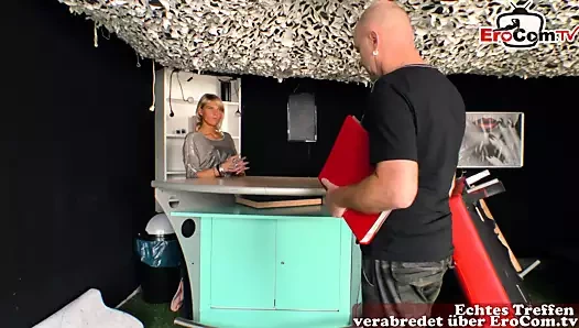 Adam sikikleri Alman sıska sarışın sıska milf stacy lou