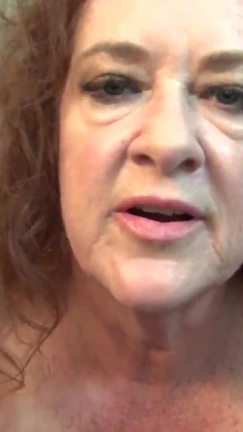 Iconic moment from "AuntJudys - Your Horny Mature Step-Aunt Mrs. Ginger Sucks Your Cock (POV)"