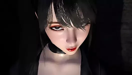 Genç kız komşu gırtlağına kadar alıyor - hentai 3d sansürsüz v368