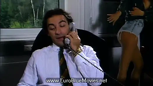 Sibylle ile yatakta 1