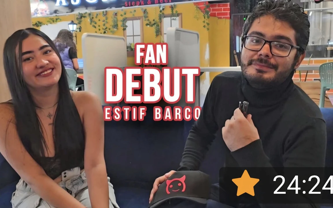Xpaja ve Diablito Jopy'nin dinamiklerini kazanan hayran Estif Barco porno oyuncusu olarak ilk kez sahneye çıkıyor