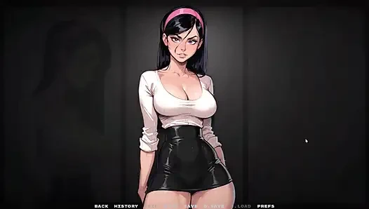 Yeni Kız Arkadaşım [ Tabu Hentai Oyunu ] Bölüm 35 Kız Arkadaşım Lateks İç Çamaşırını Yaşlı Erkeklere Göstermeyi Çok Seviyor!