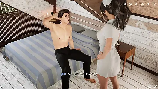 Nurse Hot Pussy Gently Receives Every Touch