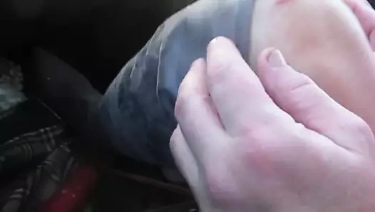 Yeni otl botlarımı giymek ve modellemek