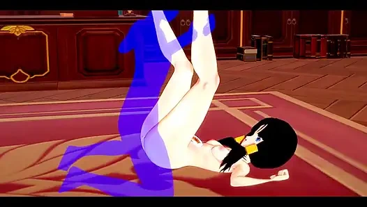 Dragon ball hentai - videl sikiliyor ve elle muamele - Japon Asyalı manga anime film oyunu porno