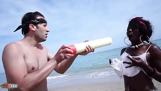 Terry Kemaco: Maceranın son ucu ve Tania Kiss kayalarda sert sikiliyor