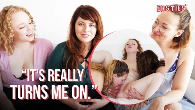 Ersties - три горячие дамы проводят день, балуя друг друга лесбийской любовью