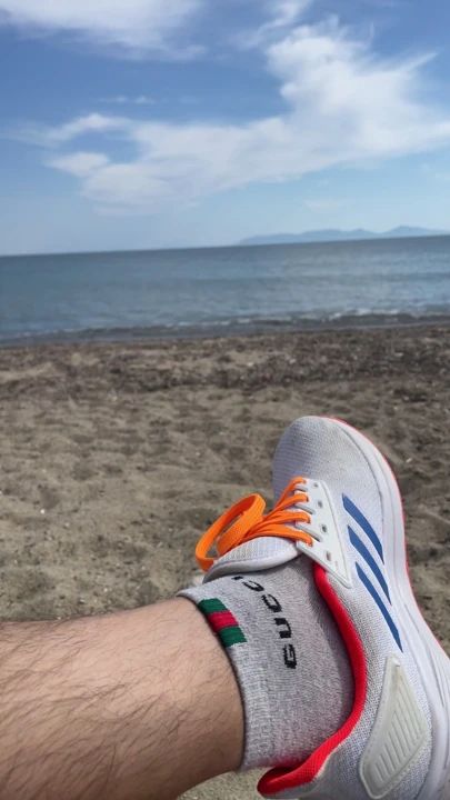 Güneş. kum deniz çoraplı ayakkabı