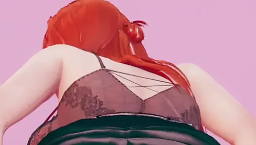 Orta yaşlı seksi üvey anne içine boşalana kadar büyük götüyle yarakla boğuşuyor