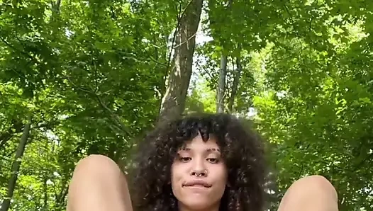 Parkta geri döndüm