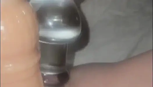 Amcığımda 2 dildo
