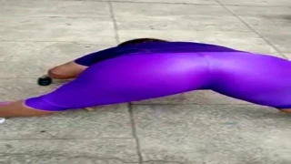 Rabuda Alongando Suplex Roxo