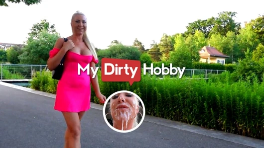 Busty sarışın bir yabancıdan anal ve cumshot alır - mydirtyhobby