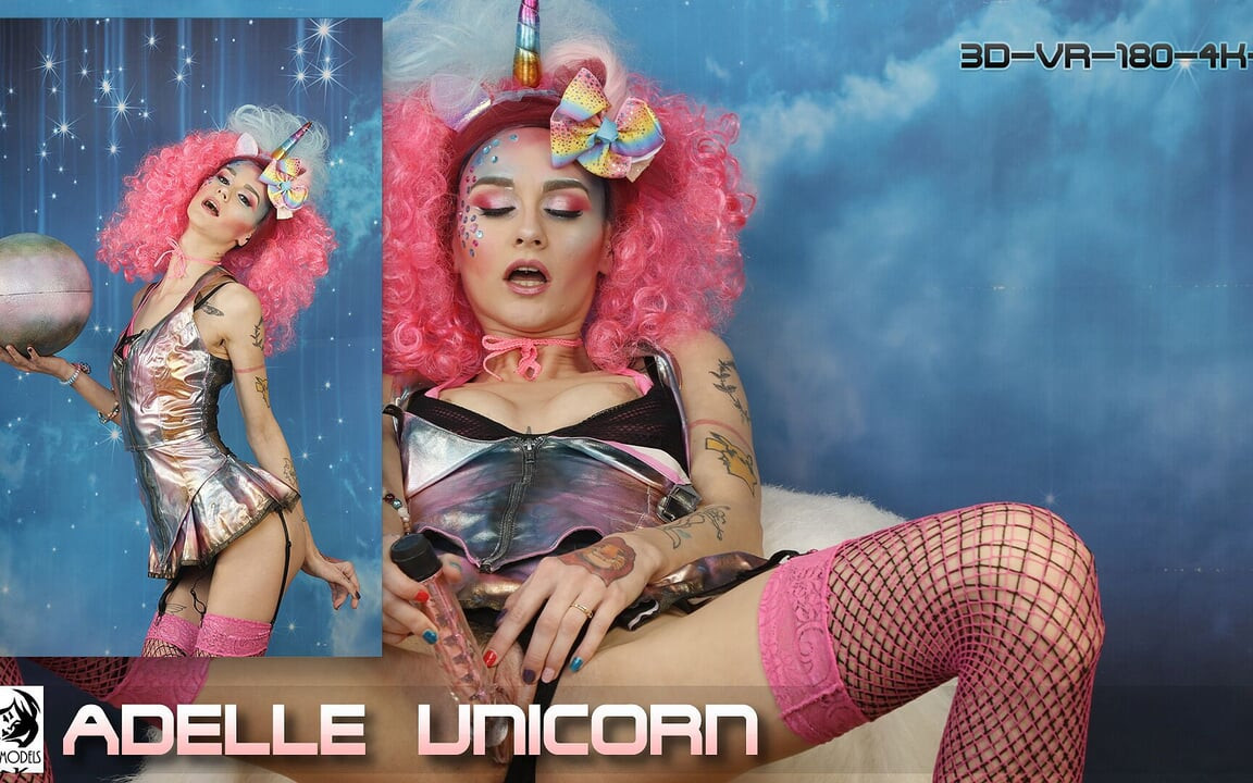 3 boyutlu - 368 - Adelle Unicorn