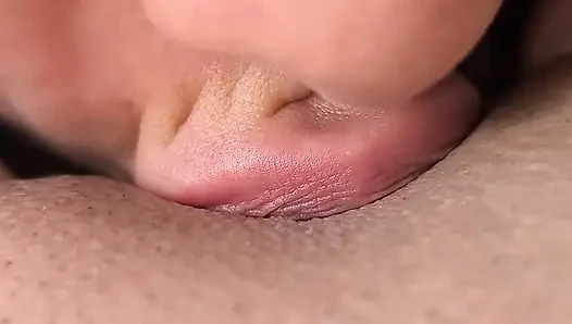 Kız arkadaşım amımı yalıyor, yakın çekim, hissedebiliyor musun? ASMR