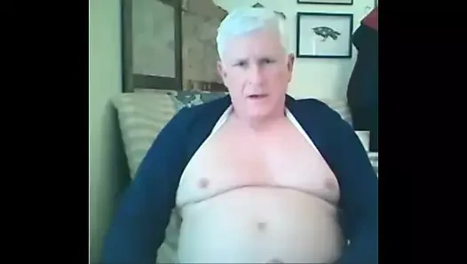 Dede kamerada boşalıyor