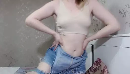 Senin için güzel ve küçük memeler!