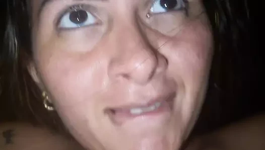 foot masturbation by stepdaughter