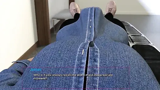 Kapa çeneni ve dans: kadın doktor ve hasta, anal seks ve yüze boşalma bölüm 20