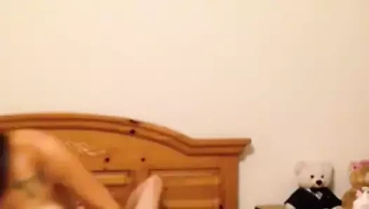 seksi latina binicilik çük ve köpek