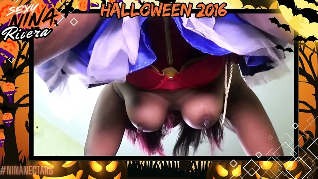 Cum see me het Super Nasty for Halloween - Sexy Nina Rivera