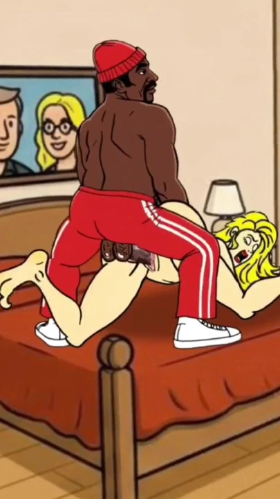 Gavatların hikayesi. Tatlı evli kadın büyük siyah yarakla aldatıyor. Hentai. Çizgi film | Klip 1