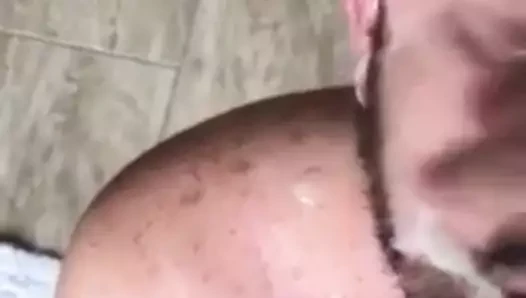 BEAR SHOOTS HUGE LOAD
