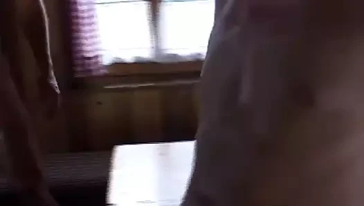 Dağlarda Alman heidi ile Dp