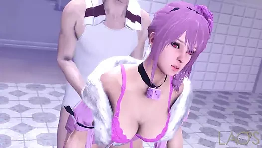 pembe saçlı kız büyük gaf ile anal doggystyle fuck var