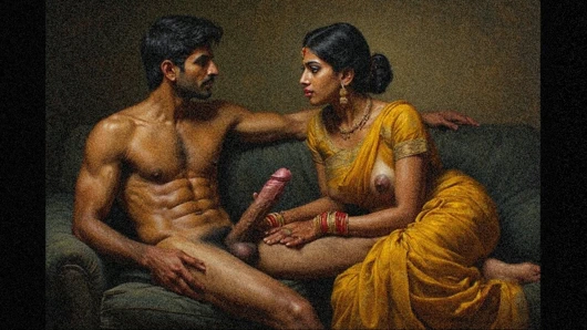 Indian tan girl sex with foreign boy in workplace