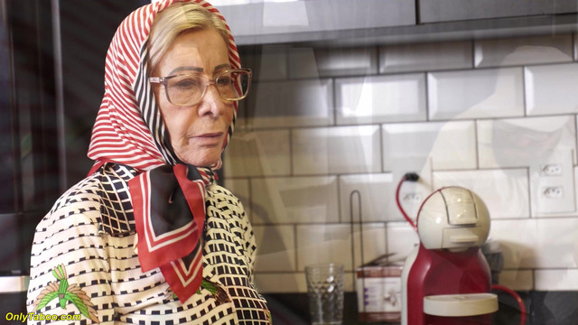 77 years old grandma gets rough ass destroyed