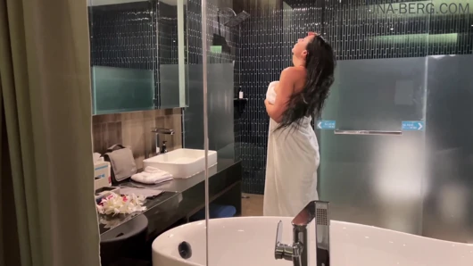 Came to My Hotel Neighbor for Help He Fucked ME HARD and CUMMED ALL OVER MY ASS. Full video.