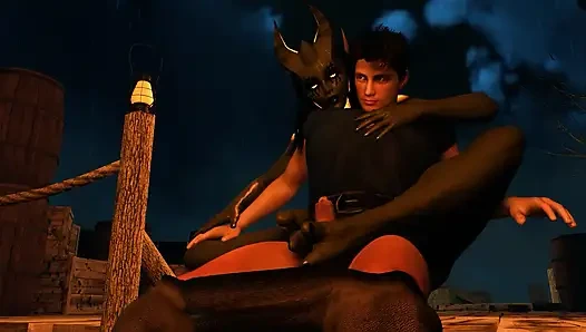 Derin kovboy kız yarağa binerken amcığını sikiyor