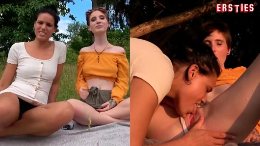 Ersties - cataleya ve lia - parkta exibitionimus macerası