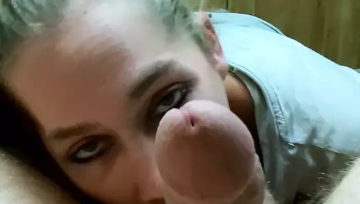 Harika bakış açısı oral seks ve döl yutma