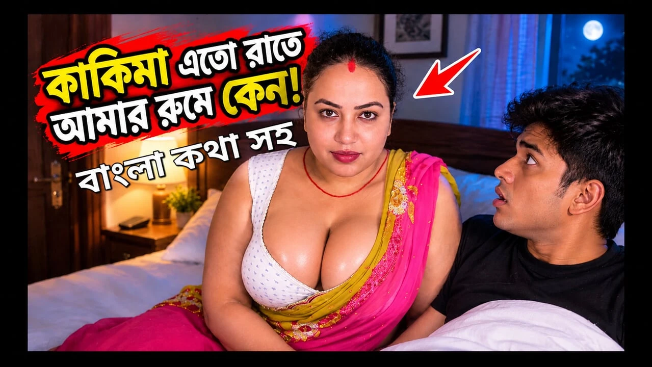 Deshi Aunty came to my room midnight and she is crazy for hard fucking