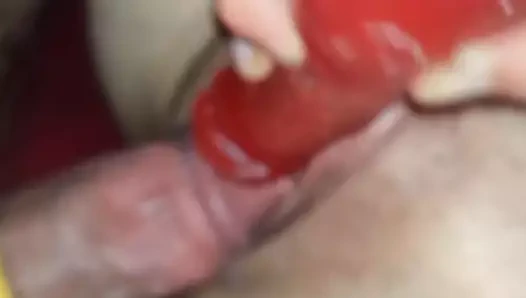 Dp eş ile yapay penis