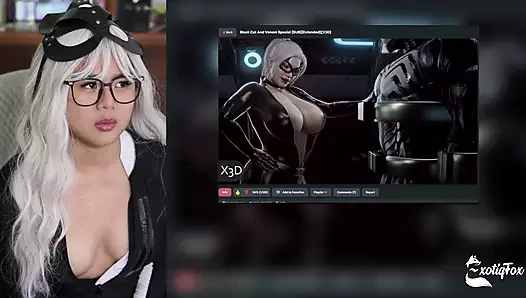 Bu seksi kitty orta yaşlı seksi kadın venom tarafından döllenmeyi seviyor - exotiqfox solo gooner kız mastürbasyon porno tepkisi sakso