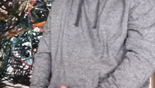 REDNECK JACKING A LOAD OF CUM