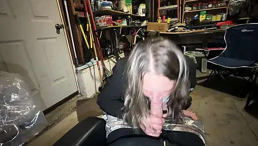 Sneaky Garage Sex, Peeing and Amazing Orgasm