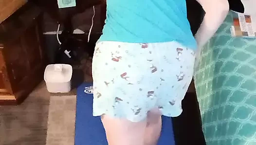 Vee ile günaydın çıplak yoga!