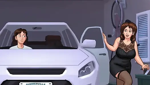 Üvey anne sevişmek istedi, bu yüzden kendimizi tutkuya vermeye ve fantezilerimizi gerçekleştirmeye karar verdik