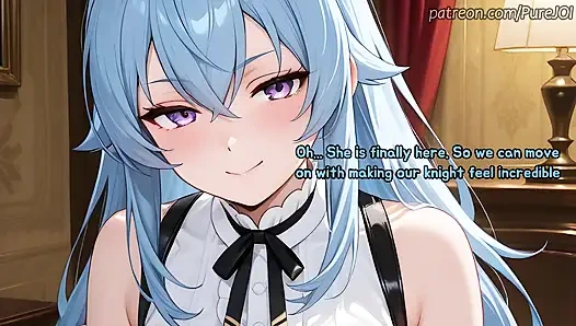 Gluttony'li Eris ve Myne'den Berserk'ten özel dağınık ödül (seks 31 talimatı)