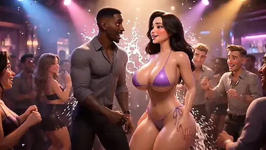 Ep 8- From Chubby & Ignored to Curvy Cock Tease Wife Goes Home with Black Stranger