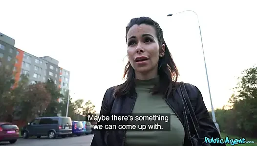 Публичный агент - Jessy Jey не может дождаться, чтобы получить рот, полный спермы