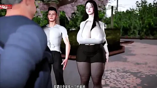 Tehlikeli vücutlu büyük memeli dijital dreamgirl - 3 boyutlu animasyon hentai