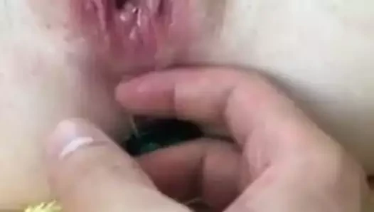 Buttplug yapar ona fışkırtma