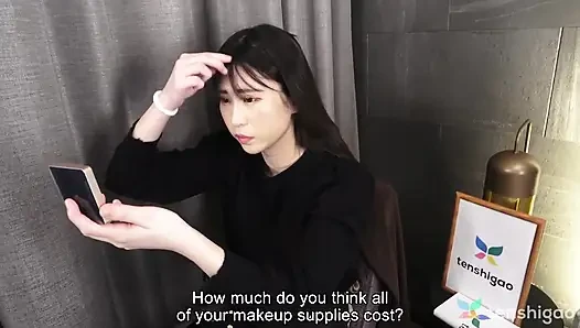 Hitomi Kanzaki sahne arkası